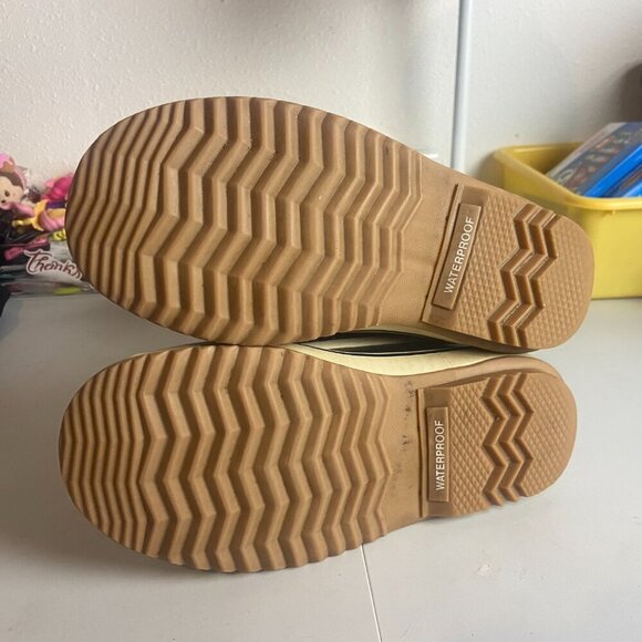 Sorel Size 7 Joan Of Arctic Knit II Rain Snow Waterproof Winter Boots Black - Picture 5 of 10